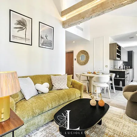 Les Lucioles 8 - Luxury 1 - Bedroom * カンヌ