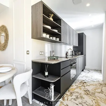 Les Lucioles 8 - Luxury 1 - Bedroom アパート カンヌ