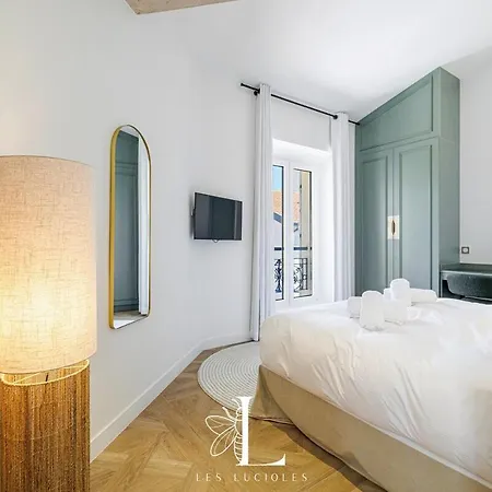 アパート Les Lucioles 8 - Luxury 1 - Bedroom カンヌ